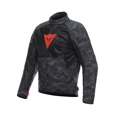 Dainese Ignite Camo Gray Black Fluo Red Air Tekstil Mont