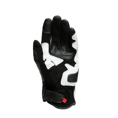 Dainese Mig 3 Unisex Deri Eldiven / Siyah-Beyaz Lava Kırmızı