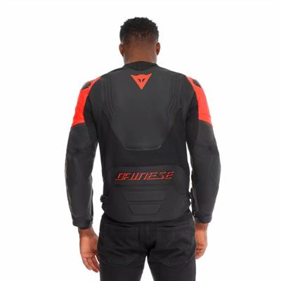 Dainese Racing 5 Black Red Fluo Deri Mont