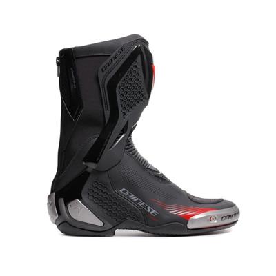 Dainese Torque 4 Air Black Red Lava Deri Bot Yüksek Korumalı Motorcu Botu