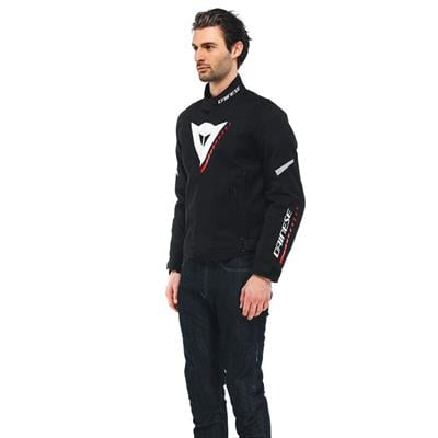 Dainese Veloce Black White Lava Red D-Dry Mont