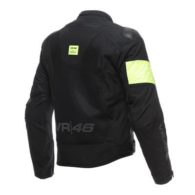 Dainese VR46 Wetlap Air Fluo Yellow Black D-Dry Mont