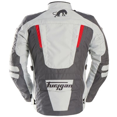 Furygan Apalaches EVO 4 Mevsim Motosiklet Montu Gri Kırmızı