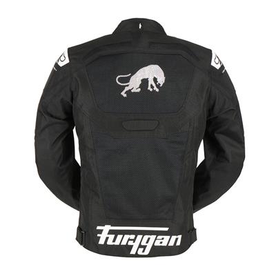 FURYGAN ATOM VENTED EVO YAZLIK CEKET SİYAH BEYAZ