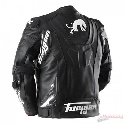 Furygan Raptor Evo 3 Deri Motosiklet Ceketi Siyah