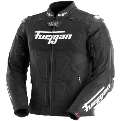FURYGAN TX RAPTOR MOTOSİKLET CEKETİ SİYAH BEYAZ