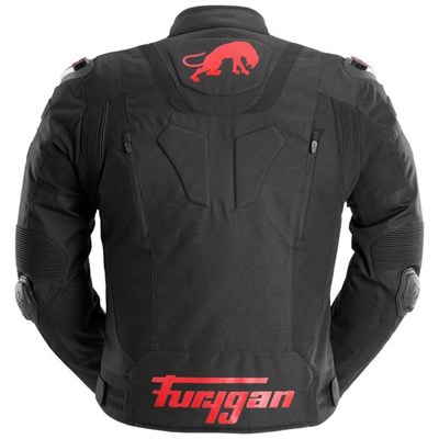 FURYGAN TX RAPTOR MOTOSİKLET CEKETİ SİYAH KIRMIZI