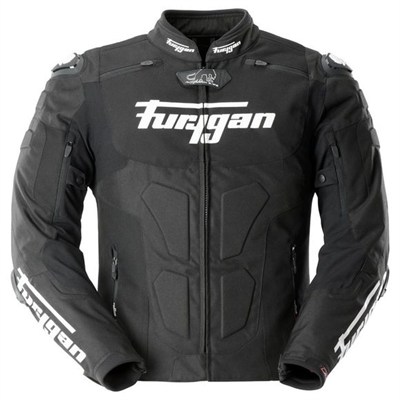 FURYGAN TX RAPTOR MOTOSİKLET CEKETİ SİYAH BEYAZ