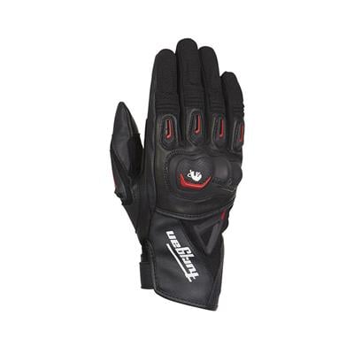 FURYGAN VOLT YAZLIK DERİ ELDİVEN SİYAH KIRMIZI