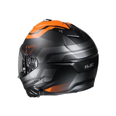 HJC İ71 ENTA MC7SF MAT SİYAH TURUNCU KASK