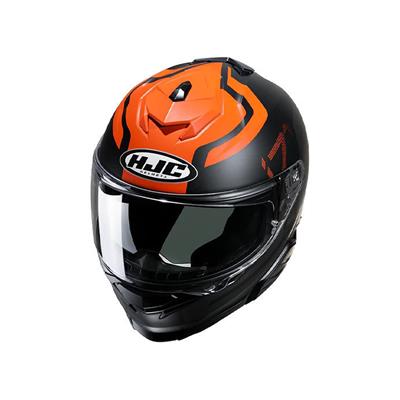 HJC İ71 ENTA MC7SF MAT SİYAH TURUNCU KASK