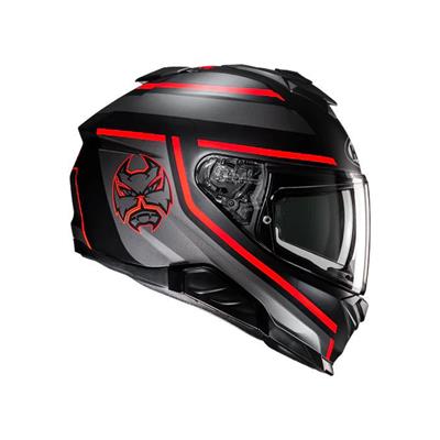 HJC İ71 FQ20 MC1SF SİYAH KIRMIZI KASK