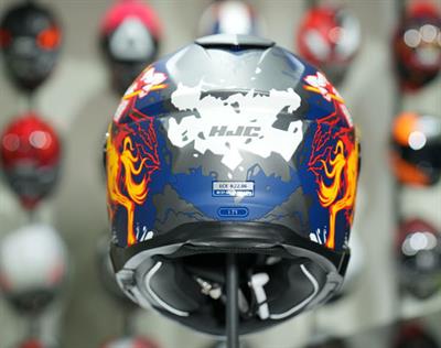 HJC İ71 Taurus MC1SF Kapalı Motosiklet Kaskı Mavi