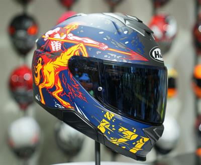 HJC İ71 Taurus MC1SF Kapalı Motosiklet Kaskı Mavi