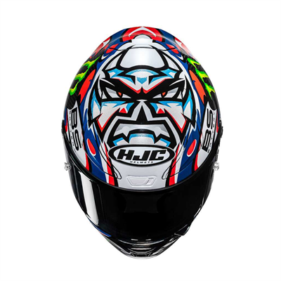 HJC RPHA1 V2 KASK CARBON QUARTARARO LE MANS 3 MC21
