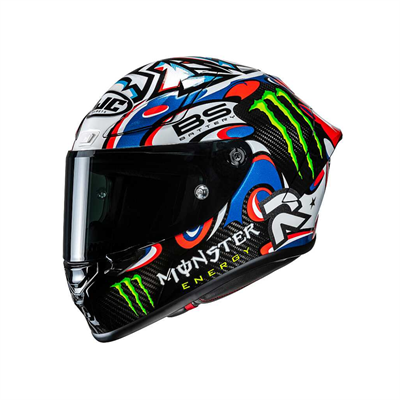 HJC RPHA1 V2 KASK CARBON QUARTARARO LE MANS 3 MC21