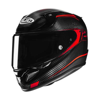 HJC RPHA12 CARBON KERES MC1 KIRMIZI KASK