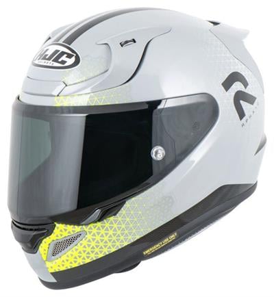 HJC RPHA12 Enoth MC3H Kapalı Motosiklet Kask Gri Neon