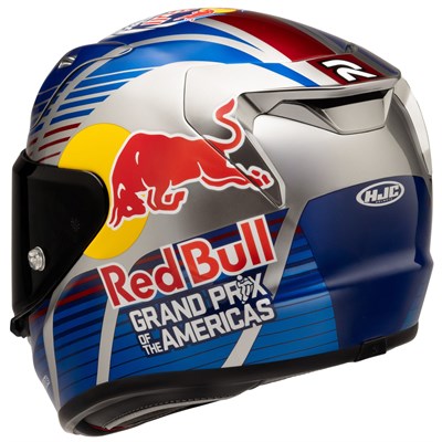 HJC RPHA12 Red Bull Austin GP II MC21 Kapalı Motosiklet Kaskı
