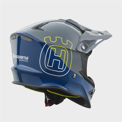 HUSQVARNA ADV BELL MAVİ - GRİ FULL FACE TEREKLİ