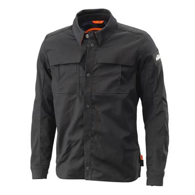 KTM Factor Overshirt Black Motosiklet Gömleği