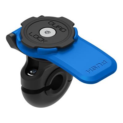 Quadlock Motosiklet Ayna Bağlantılı Titreşim Modüllü Telefon Tutucu