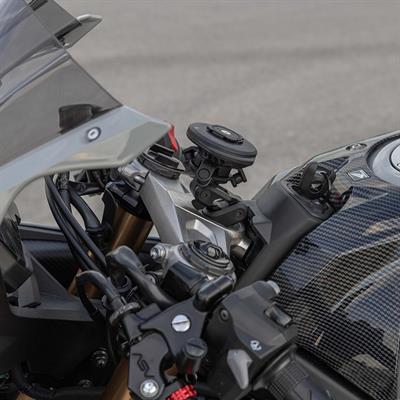 Quadlock Motosiklet Çatal Bağlantılı Pro Titreşim Modüllü Telefon Tutucu