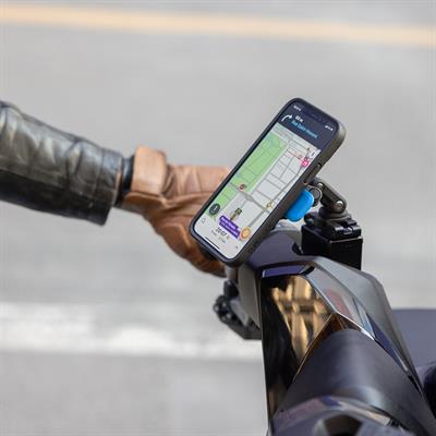 Quadlock Motosiklet Fren Hidrolik Kapak Üstü Titreşim Modüllü Telefon Tutucu