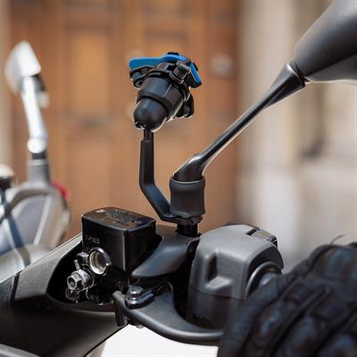 Quadlock Motosiklet Scooter Ayna Dibi Bağlantılı Telefon Tutucu Seti