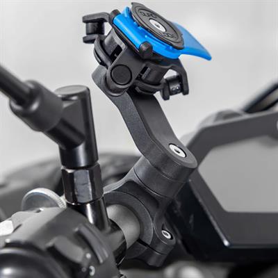 Quadlock Motosiklet Scooter Gidon Bağlantılı V2 Telefon Tutucu Seti