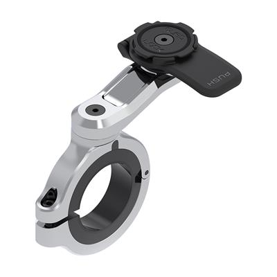 Quadlock Motosiklet Scooter Gidon Bağlantılı Pro Chrome Large Telefon Tutucu Seti