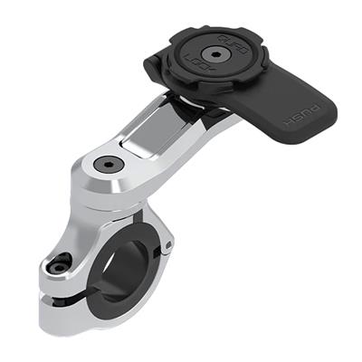Quadlock Motosiklet Scooter Gidon Bağlantılı Pro Chrome Telefon Tutucu Seti
