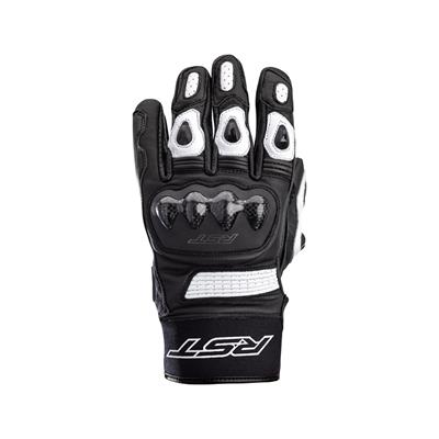 RST Freestyle 2 CE Deri Motosiklet Eldiveni Siyah Beyaz