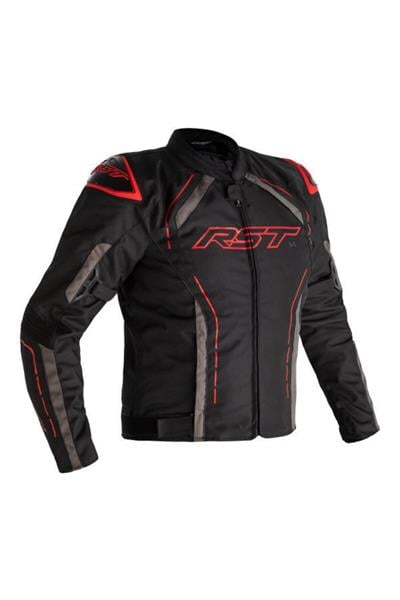 RST S1 MEVSİMLİK MOTOSİKLET CEKETİ SİYAH KIRMIZI