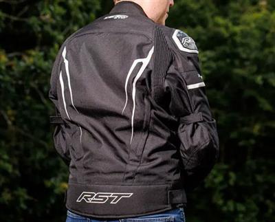 RST Tractech Evo 5 Mevsimlik Motosiklet Ceketi Siyah