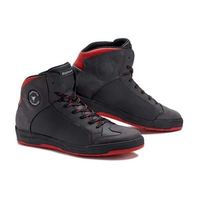 Stylmartin Double WP Motosiklet Botu Kısa Siyah Kırmızı