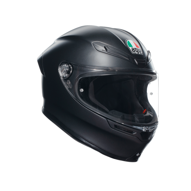 Agv K6 S Mono Matt Black Kapalı Kask