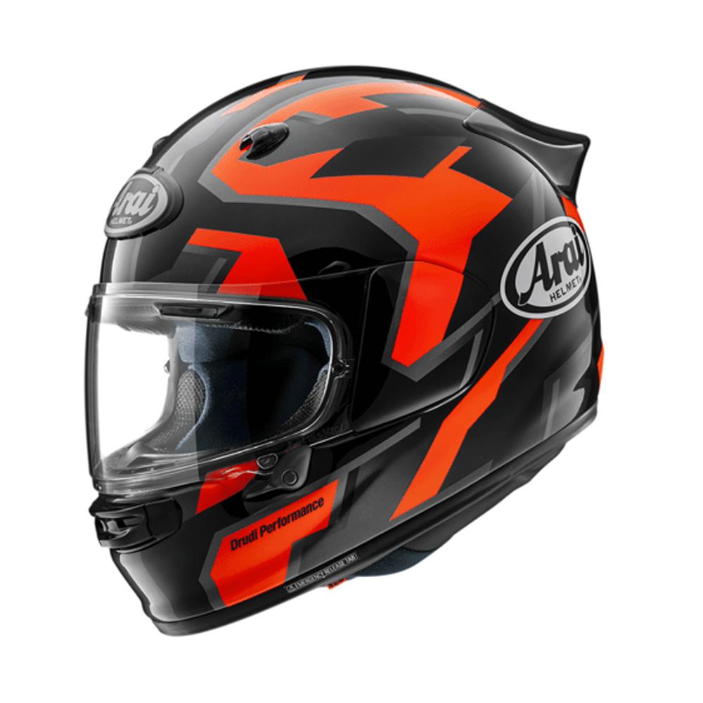 Arai Quantic Robotic Red Kapalı Kask