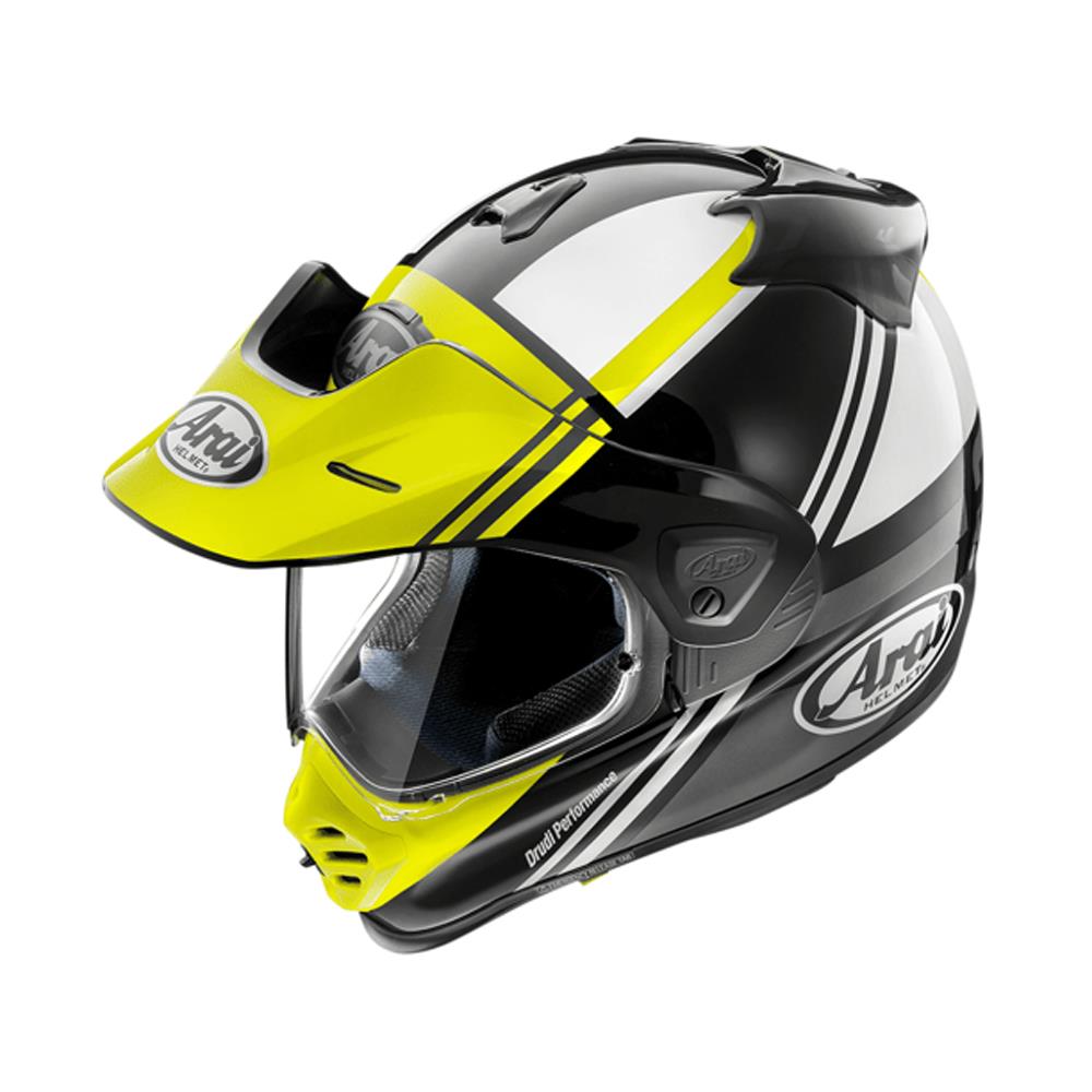 Arai Tour-X5 Cosmic Fluor Yellow Kapalı Kask