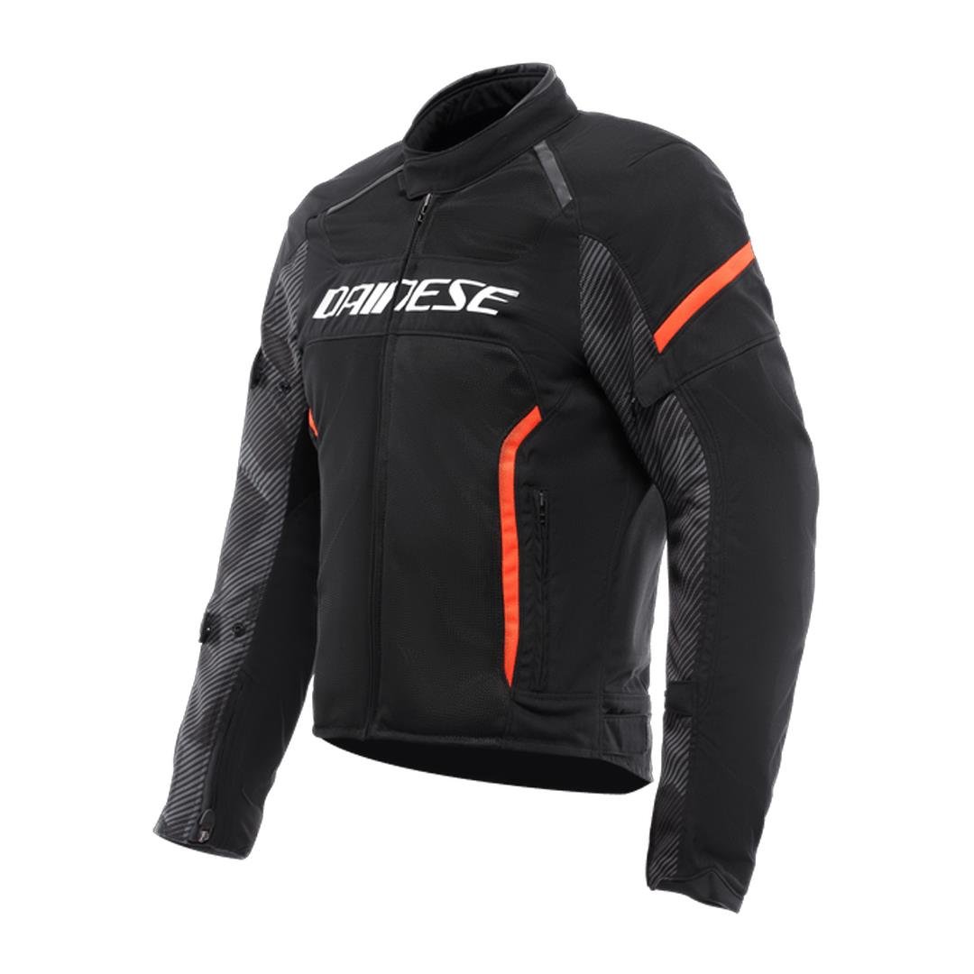 Dainese Air Frame 3 Black Red Fluo Tekstil Mont