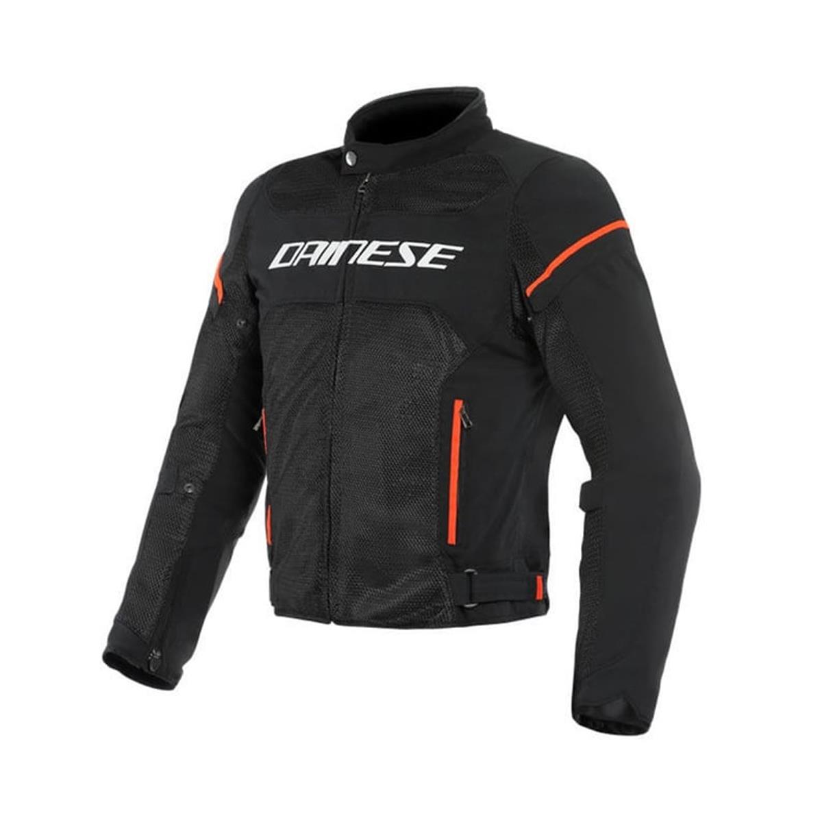 Dainese Air Frame D1 Black White Fluo Red Tekstil Mont