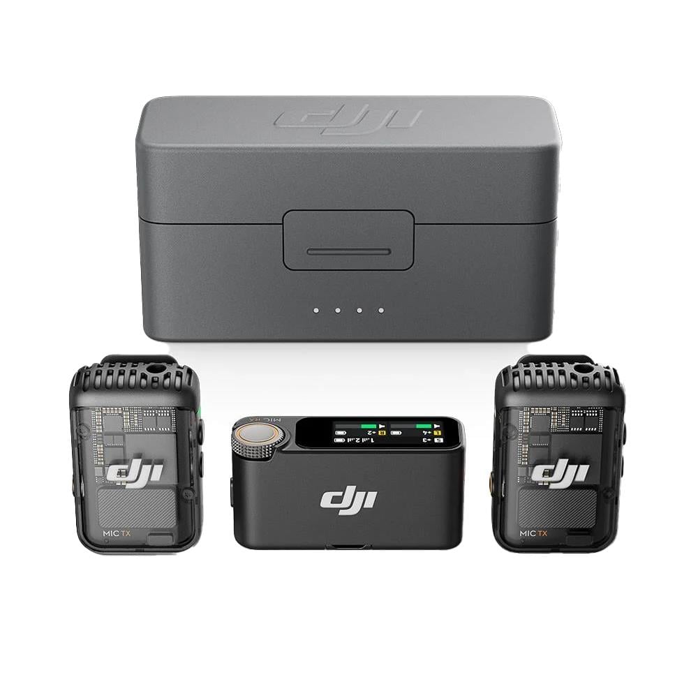 DJI Mic 2 (2 TX + 1 RX + Charging Case) Mikrofon