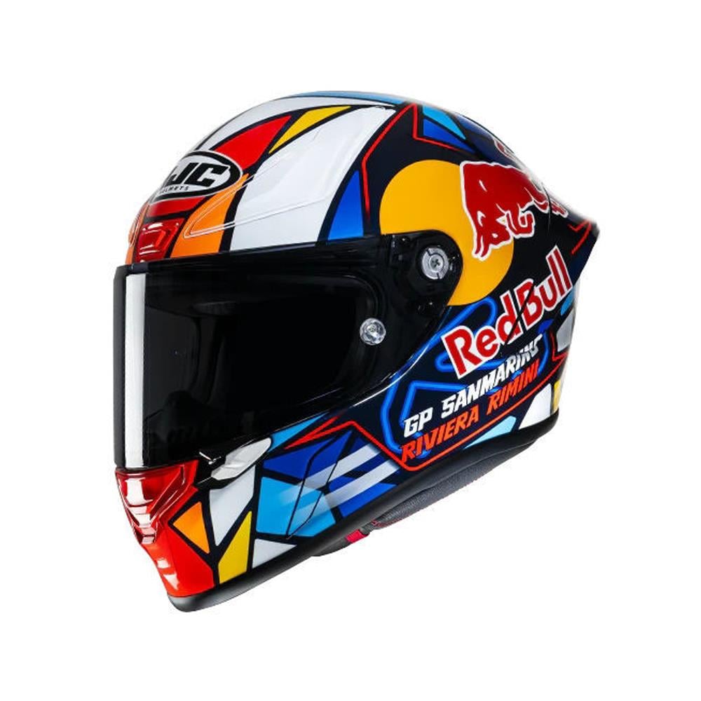 HJC RPHA1 Red Bull Misano GP MC21 Kapalı Motosiklet Kaskı