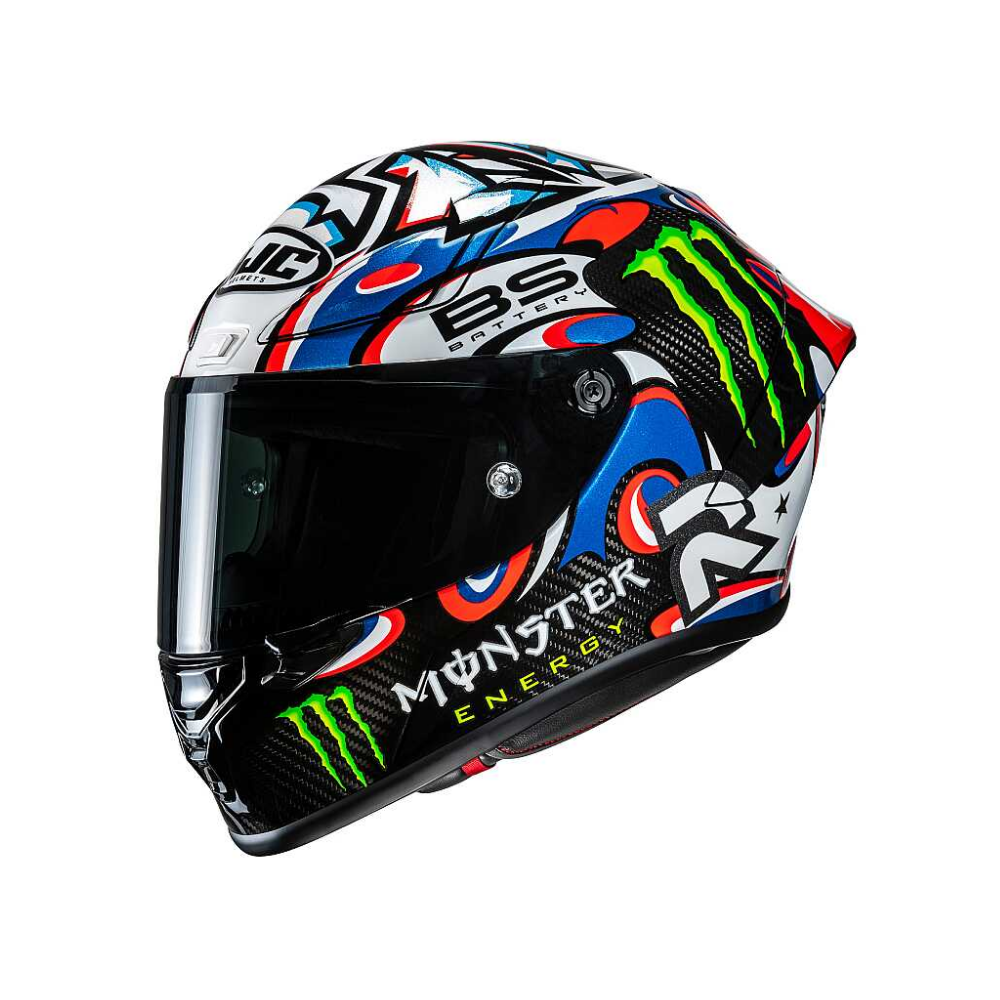 HJC RPHA1 V2 KASK CARBON QUARTARARO LE MANS 3 MC21