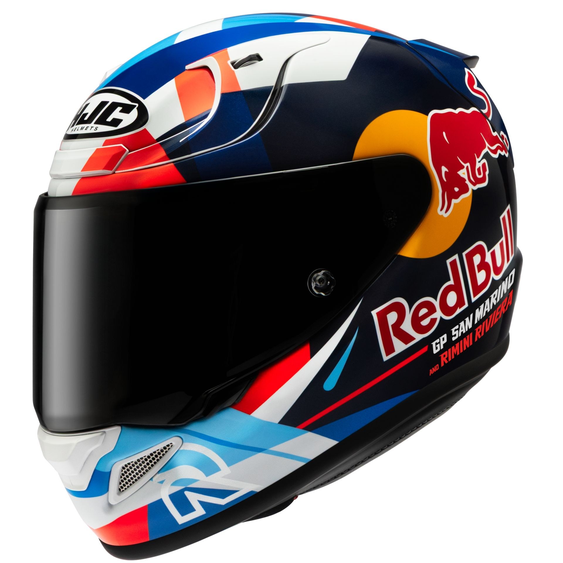 HJC RPHA12 Red Bull Misano 2 MC21 Kapalı Motosiklet Kaskı
