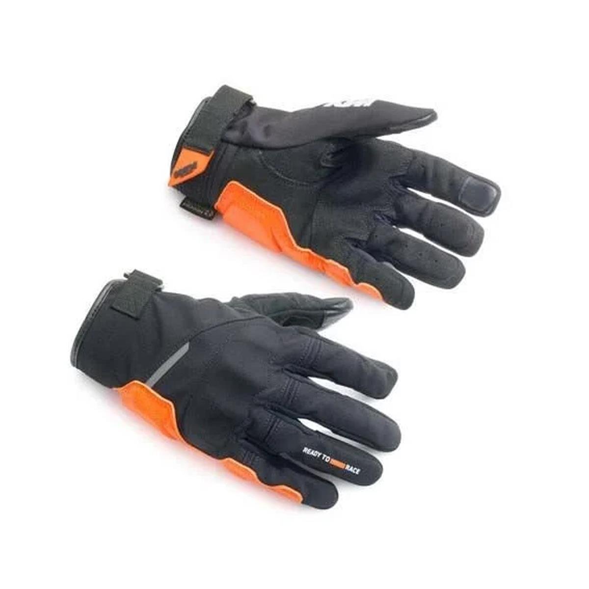 KTM Eldiven Two 4 Rıde V4 Rüzgar Geçirmez Dokunmatik Korumalı Motosiklet Eldiveni