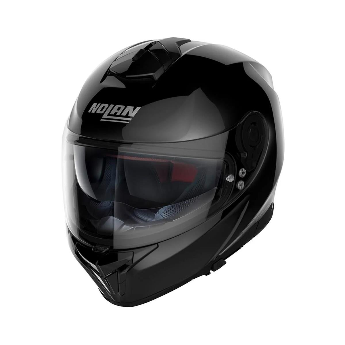 NOLAN N80-8 CLASSİC N-COM 003 SİYAH KAPALI KASK