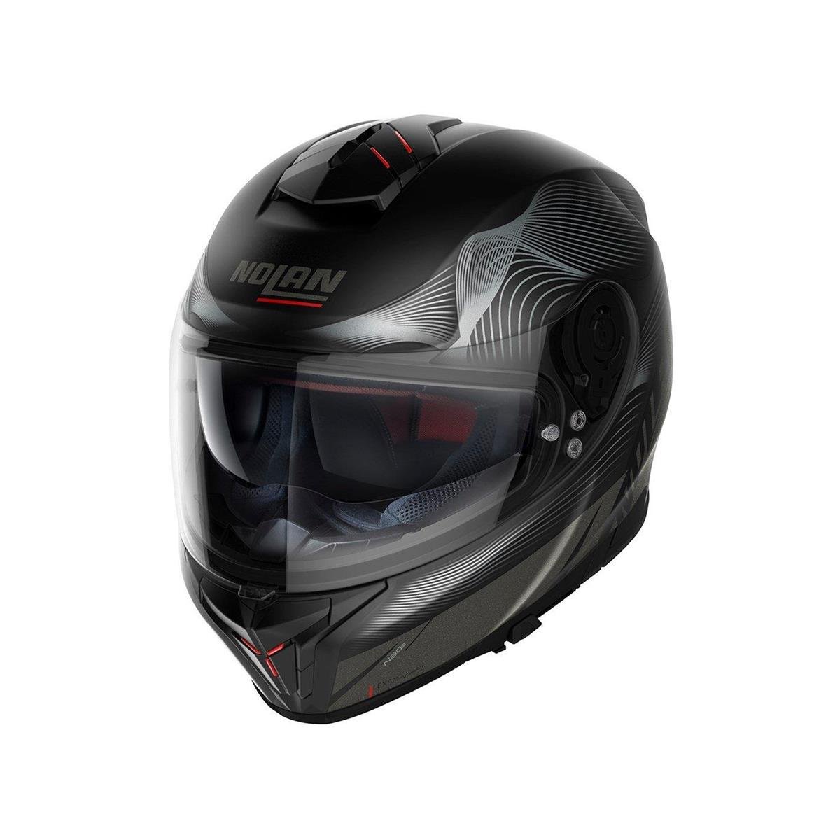 NOLAN N80-8 POWERGLIDE N-COM 44 SİYAH KASK