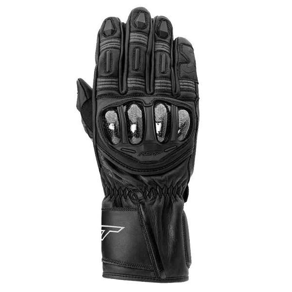 RST S1 Deri Motosiklet Eldiveni Siyah