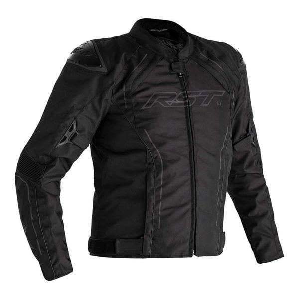 RST S1 Mevsimlik Motosiklet Ceketi Siyah